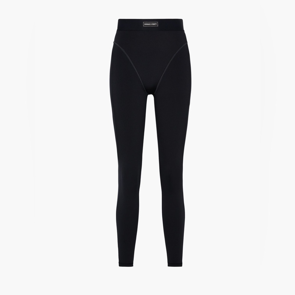 Savage x Fenty Black High-Waisted Leggings